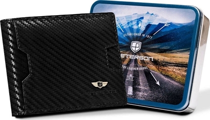 Picture of Peterson Portfel mski ze skóry naturalnej carbon  Peterson NoSize