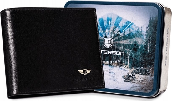 Picture of Peterson Portfel skórzany [DH] PTN 304-P czarny
