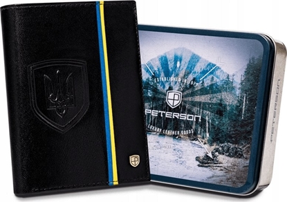 Picture of Peterson Portfel skórzany Peterson [DH] PTN 317-P-UP UA-BLAC czarny