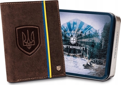 Picture of Peterson Portfel skórzany Peterson brzowy [DH] PTN 317-P-UP UA-HUNT