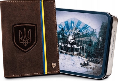 Picture of Peterson Portfel skórzany Peterson brzowy [DH] PTN 324-P-UP UA-HUNT