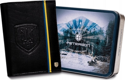 Picture of Peterson Portfel skórzany Peterson czarny [DH] PTN 303-P-UP UA-BLAC