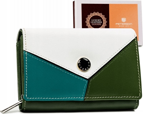Picture of Peterson redni portfel damski ze skóry naturalnej  Peterson NoSize