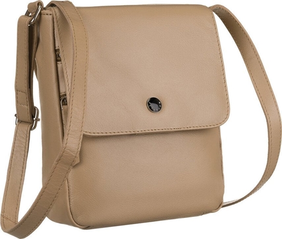 Picture of Peterson Skórzana listonoszka damska z klapk - Peterson NoSize