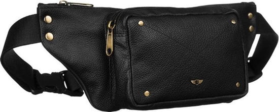 Picture of Peterson Skórzana nerka mska Peterson PTN 1 BLACK czarna