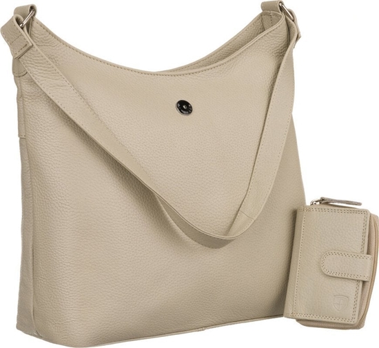 Изображение Peterson Skórzana torebka damska w zestawie z portfelem - Peterson NoSize