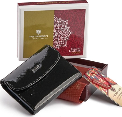 Picture of Peterson Skórzane etui na dokumenty i karty Peterson NoSize