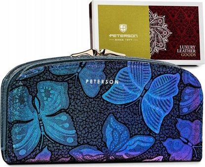 Изображение Peterson Skórzany damski portfel Peterson PTN 42123-ONBF NoSize