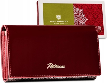 Изображение Peterson Skórzany damski portfel Peterson PTN BS-466 SNAKE NoSize
