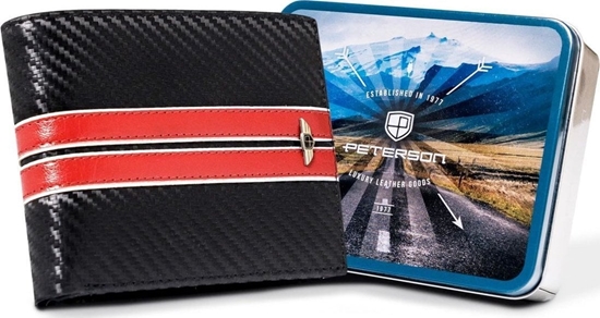 Изображение Peterson Skórzany mski portfel Peterson PTN 304 MOTO1 NoSize