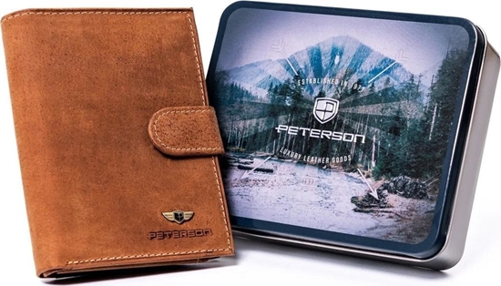 Изображение Peterson Skórzany mski portfel Peterson PTN 333Z 2-1-5 NoSize