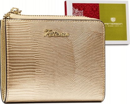 Picture of Peterson Skórzany portfel damski na zamek NoSize