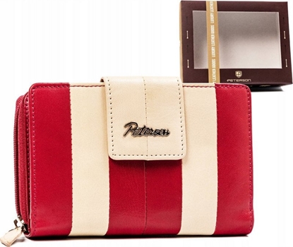 Изображение Peterson Skórzany portfel damski na zatrzask - Peterson NoSize
