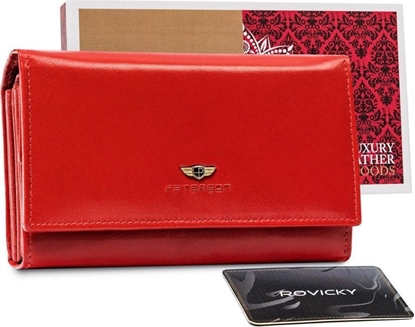 Изображение Peterson Skórzany portfel damski z zewntrzn kieszeni  Peterson NoSize