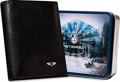 Изображение Peterson Skórzany portfel mski bez zapicia zewntrznego NoSize