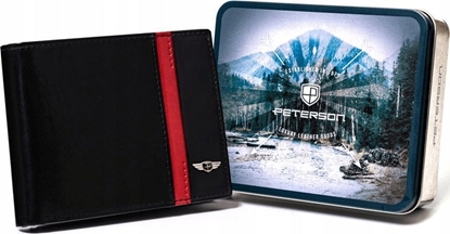 Изображение Peterson Skórzany portfel mski w orientacji poziomej NoSize