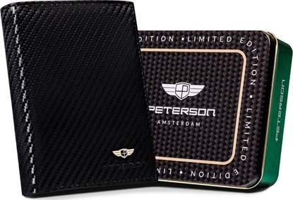 Изображение Peterson Skórzany portfel mski z systemem RFID - Peterson NoSize