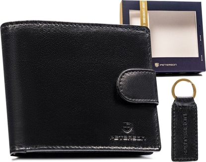 Изображение Peterson skórzany portfel mski i brelok - NoSize