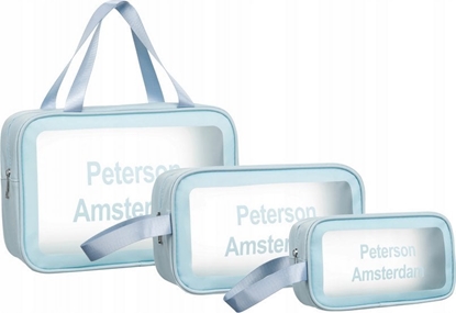Picture of Peterson Zestaw trzech wodoodpornych kosmetyczek - Peterson NoSize