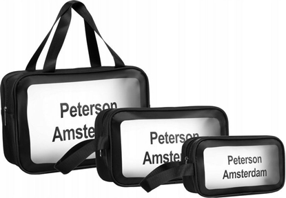Picture of Peterson Zestaw trzech wodoodpornych kosmetyczek - Peterson NoSize