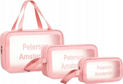 Picture of Peterson Zestaw trzech wodoodpornych kosmetyczek - Peterson NoSize