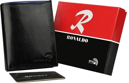 Attēls no Pierre Andreus Skórzany portfel z antykradzieowym zabezpieczeniem  Ronaldo NoSize