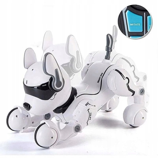 Изображение Piesek robot zdalnie sterowany programowalny z pilotem