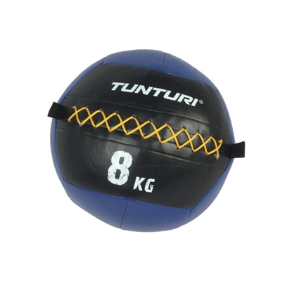 Attēls no Pildīta bumba Tunturi Sienas bumba 8 kg, zila