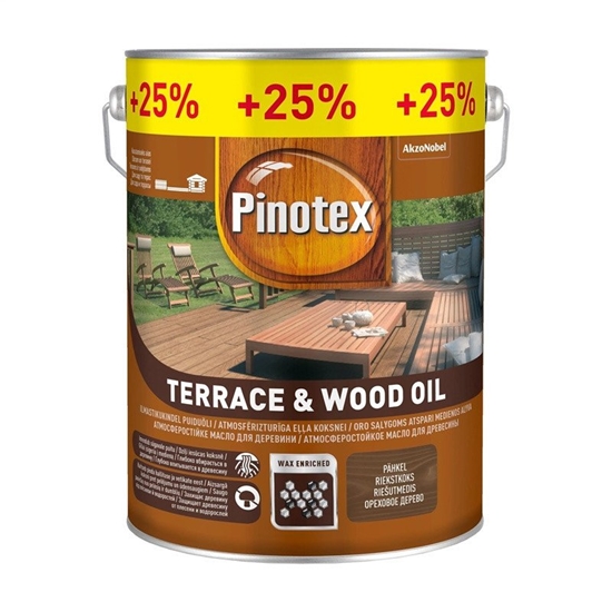 Изображение Pinotex PINOTEX TERRACE OIL WALNUT 4+1L