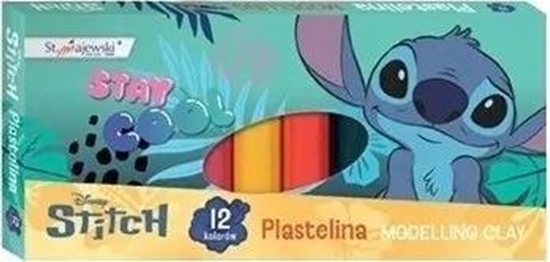 Изображение Plastelina 12 kolorów 15g Stitch