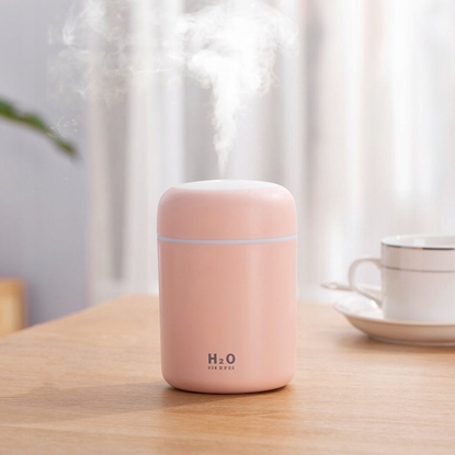 Attēls no PLATINET AROMA DIFFUSER HUMIDIFIER NAWILACZ POWIETRZA 300ML 2W PINK [46107]