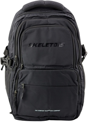 Picture of Plecak Miejski Funkcjonalny 9 Kieszeni Czarny 35L