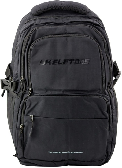 Picture of Plecak Miejski Funkcjonalny 9 Kieszeni Czarny 35L