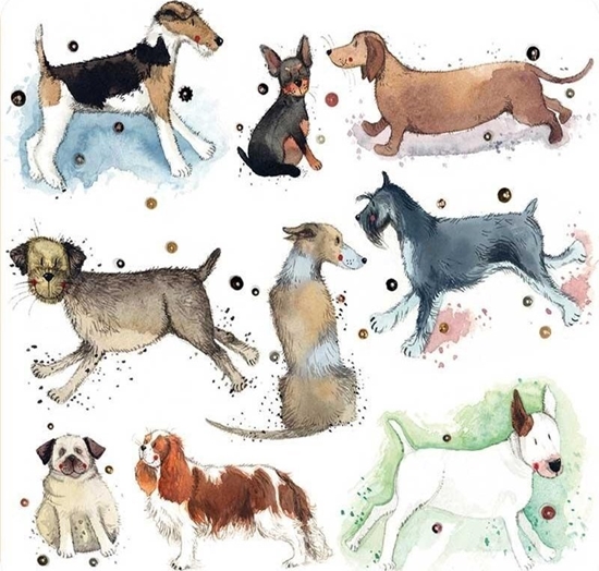 Picture of Podkadka pod kubek C175 Psy