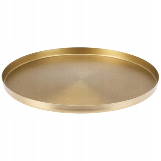 Picture of Podstawka pod kompozycje dekoracyjne wiece metalowa zota 30 cm