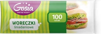 Attēls no Politan Gosia Woreczki niadaniowe "GOSIA", 11x4x21,5cm 50szt. (5904771002223)