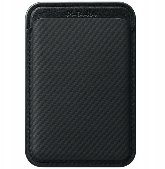 Picture of Portfel magnetyczny PITAKA Woven Wallet MagSafe do telefonu czarno szary