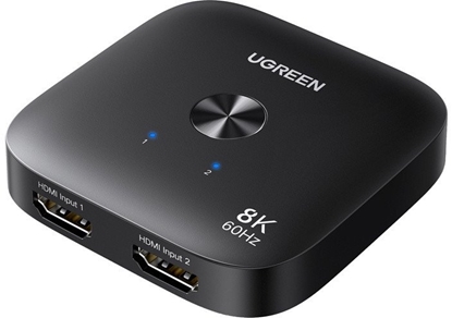 Attēls no Przecznik / Switch HDMI Ugreen AW700, 2x1, 8K 60Hz