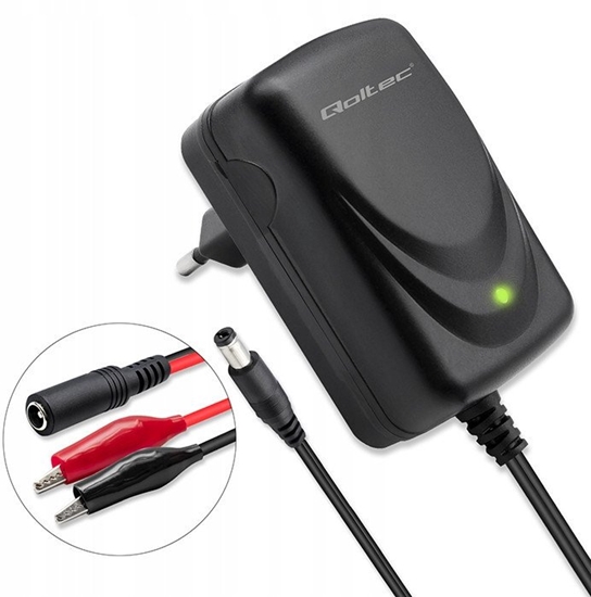 Изображение Qoltec Charger for AGM GEL STD 6V battery 1A