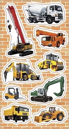 Изображение Ranok Naklejki Maszyny budowlane