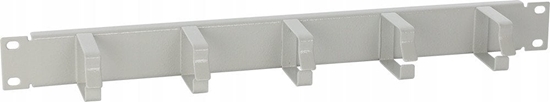Picture of RAOK-1P-G PULSAR Organizer kabli metalowy 1U szary