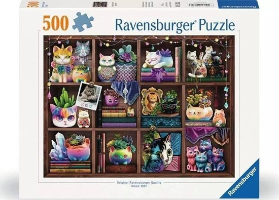 Picture of Ravensburger Puzzle Koci Raj 500 elementów