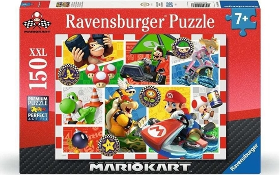 Изображение Ravensburger Puzzle XXL Mario Kart 150 elementów