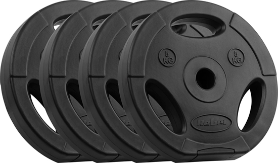Изображение Rebel Zestaw obcie bitumicznych 4x5kg, otwór 31mm, talerz z uchwytami, REBEL ACTIVE