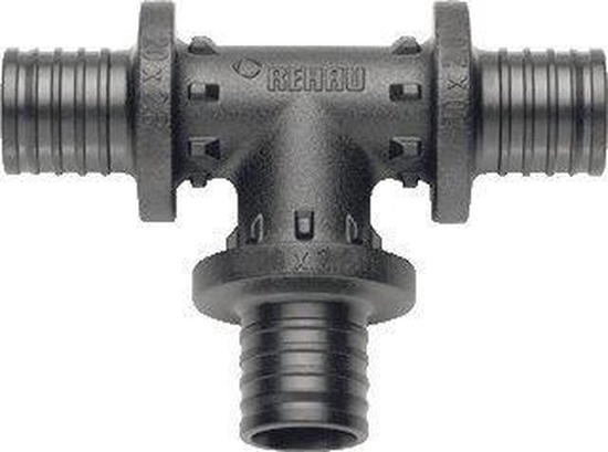 Изображение Rehau Trójnik red PX - 32-32-20 RAUTITAN - PPSU