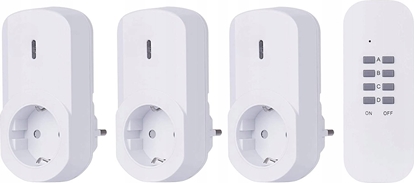 Picture of Remote Controlled Sockets SCHUKO, EMOS