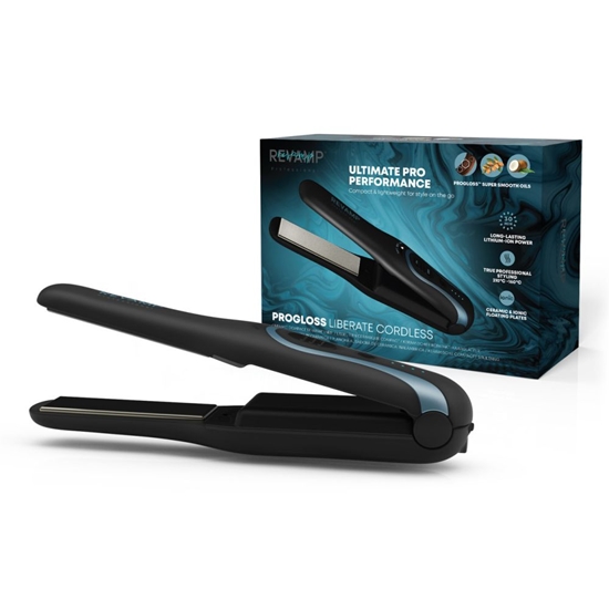 Picture of Revamp ST-1750-EU2 Liberate Shine Cordless Compact Ceramic Hair Straightener