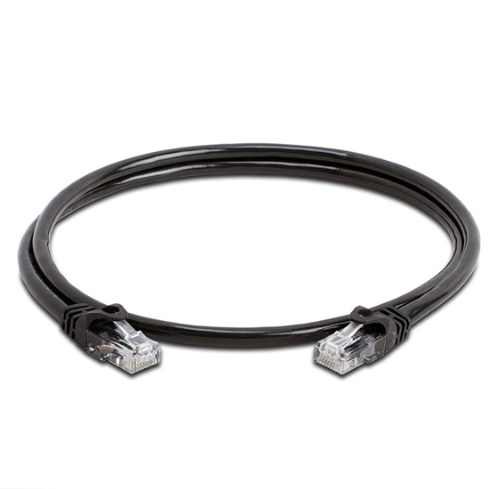 Picture of Riff interneta kabelis LAN Cat.5E FTP Patch cable 4x2x26AWG RJ45 to RJ45 2m Black