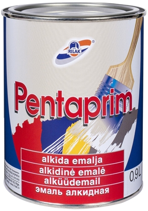 Attēls no Rilak ALKYD ENAMEL PAINT PENTAPRIM 0,9L BLUE
