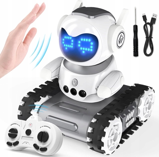 Изображение Robot zdalnie sterowany z funkcjÄ Walkie-Talkie emocje LED